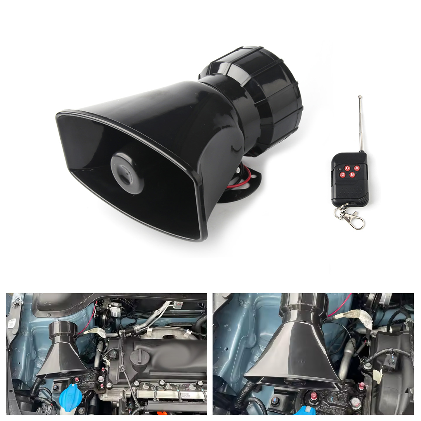 12V Speaker 130dB Wireless Ele - Emergency Whistle Loud review and price
