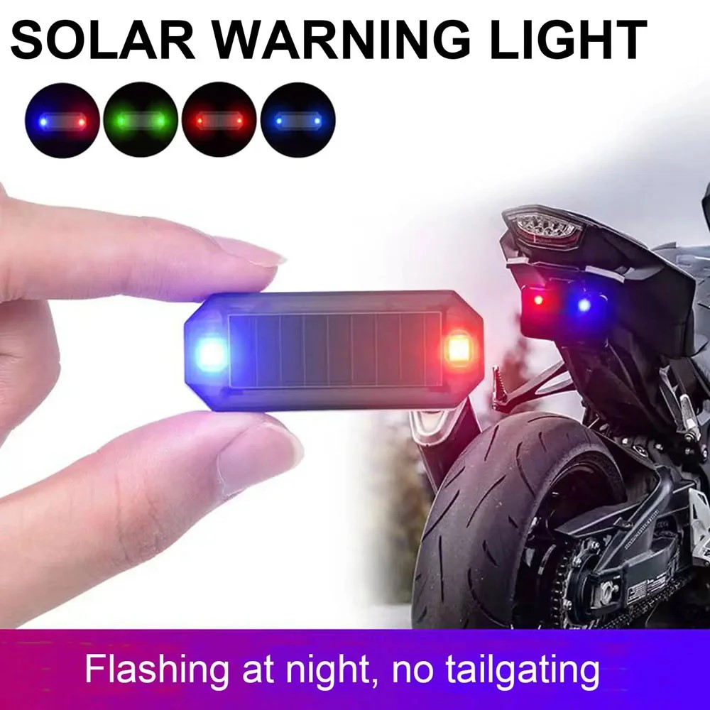 Mini LED Solar Power Car Warni - Sos Light Strobe review and price